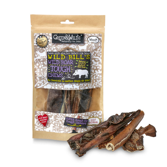Wild Boar Tough Chews, 130g
