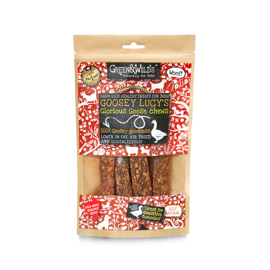Goosey Lucy's Goose Chews, 100g