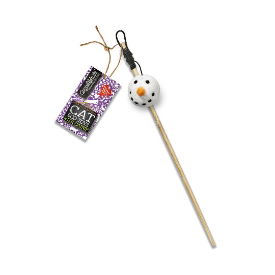 Brrrian  -  Eco Cat Teaser Toy with Catnip