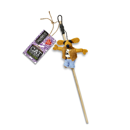 Hey Dude - Eco Cat Teaser Toy with Catnip