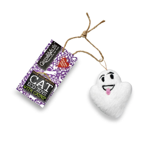 Mr Spooky - Eco Cat Toy with Catnip